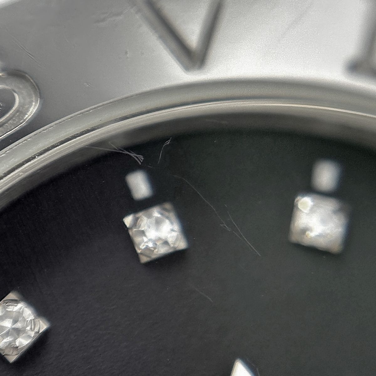 Bvlgari Diamond Watch SS Quartz Black — view 5