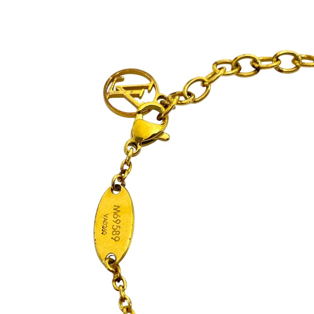 Louis Vuitton Bracelet L to Monogram Gold Silver — view 9