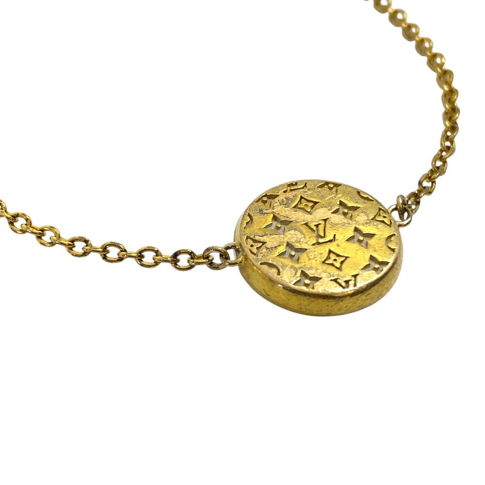 Louis Vuitton Bracelet L to Monogram Gold Silver — view 8