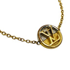 Louis Vuitton Bracelet L to Monogram Gold Silver — view 3