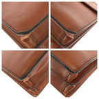 Prada Brown Silver Leather Business — view 3