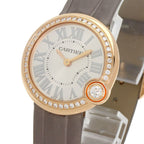 Cartier Ballon Blanc de Cartier de Bezel Diamond Watch 18K Pink Gold — view 3