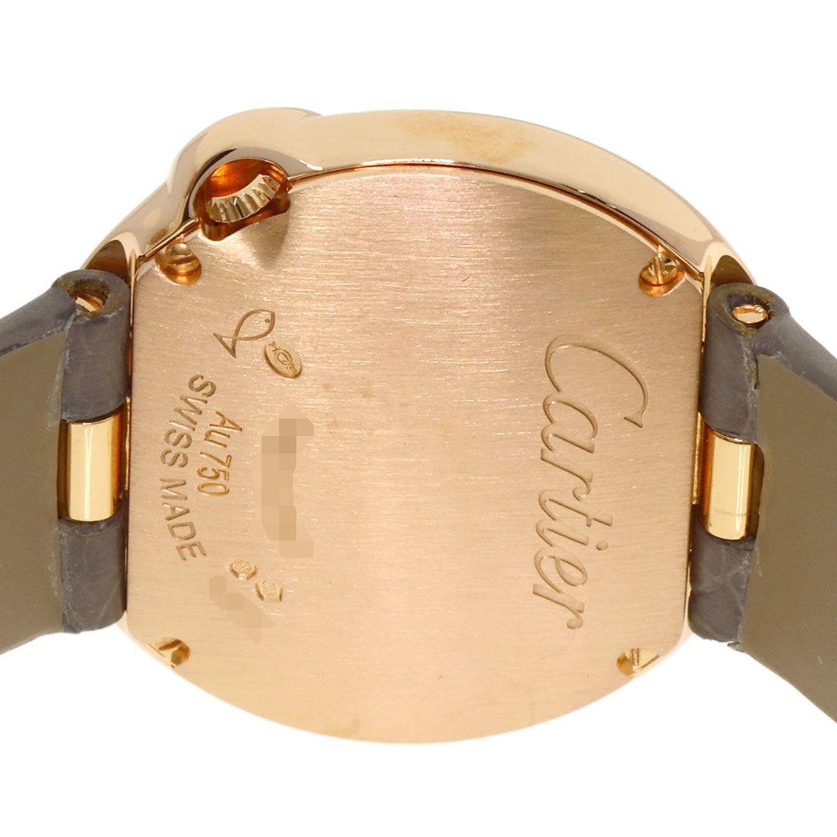Cartier Ballon Blanc de Cartier de Bezel Diamond Watch 18K Pink Gold — view 7