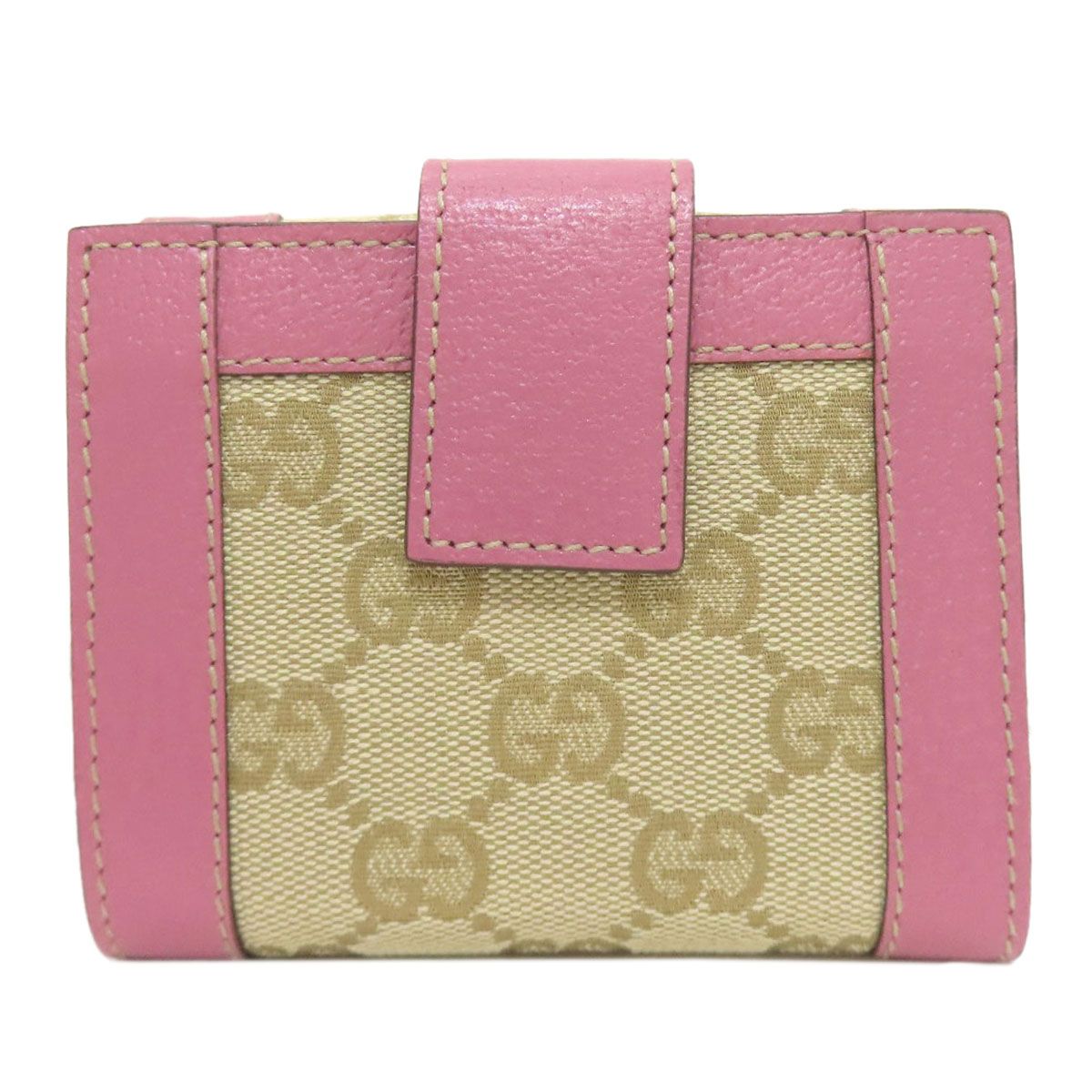 Gucci GG Bifold Wallet Canvas Leather — view 2
