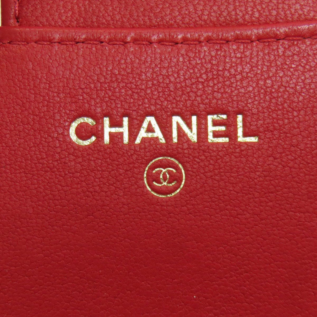 Chanel 2.55 Quilted Compact Wallet Gold Bifold — view 8