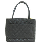 Chanel Medallion Tote Gold Grained Calfskin — view 2