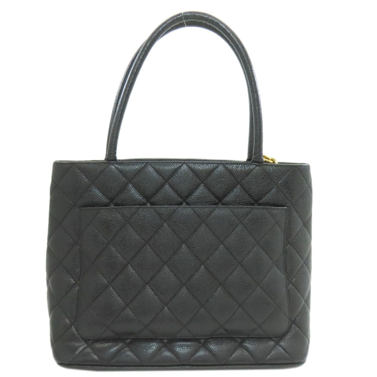 Chanel Medallion Tote Gold Grained Calfskin — view 2