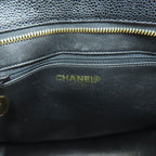 Chanel Medallion Tote Gold Grained Calfskin — view 6