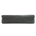 Chanel Quilted Double Flap Gold Shoulder Bag Grained Calfskin — view 4