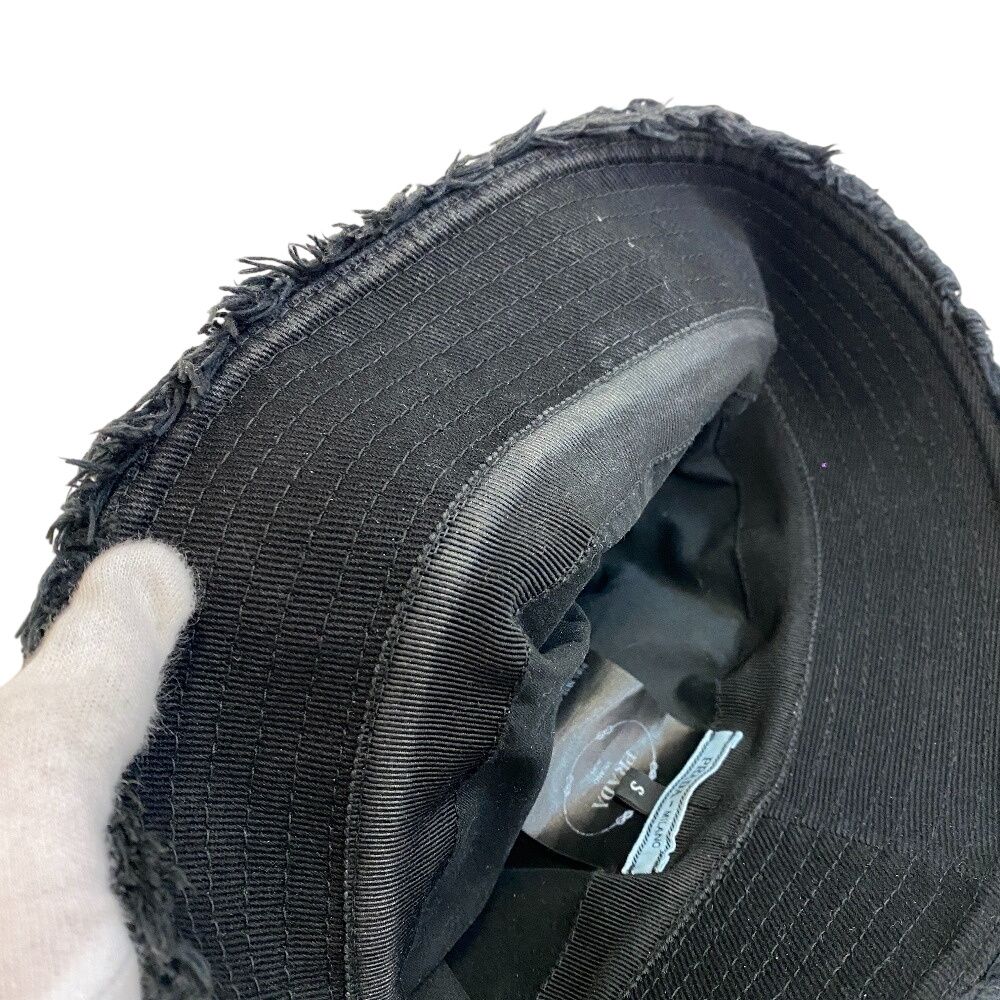 Prada Hat Cotton Black — view 7