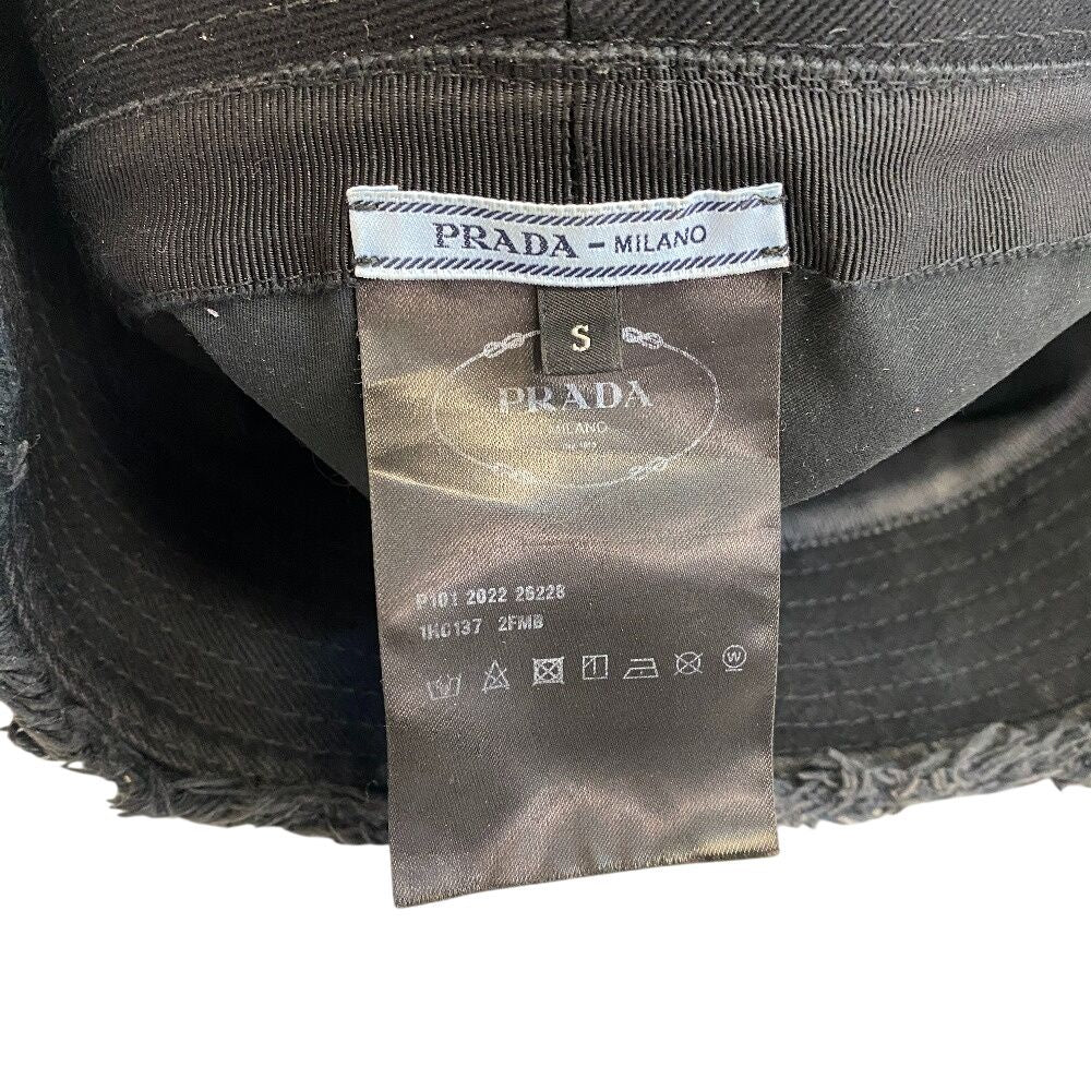 Prada Hat Cotton Black — view 8