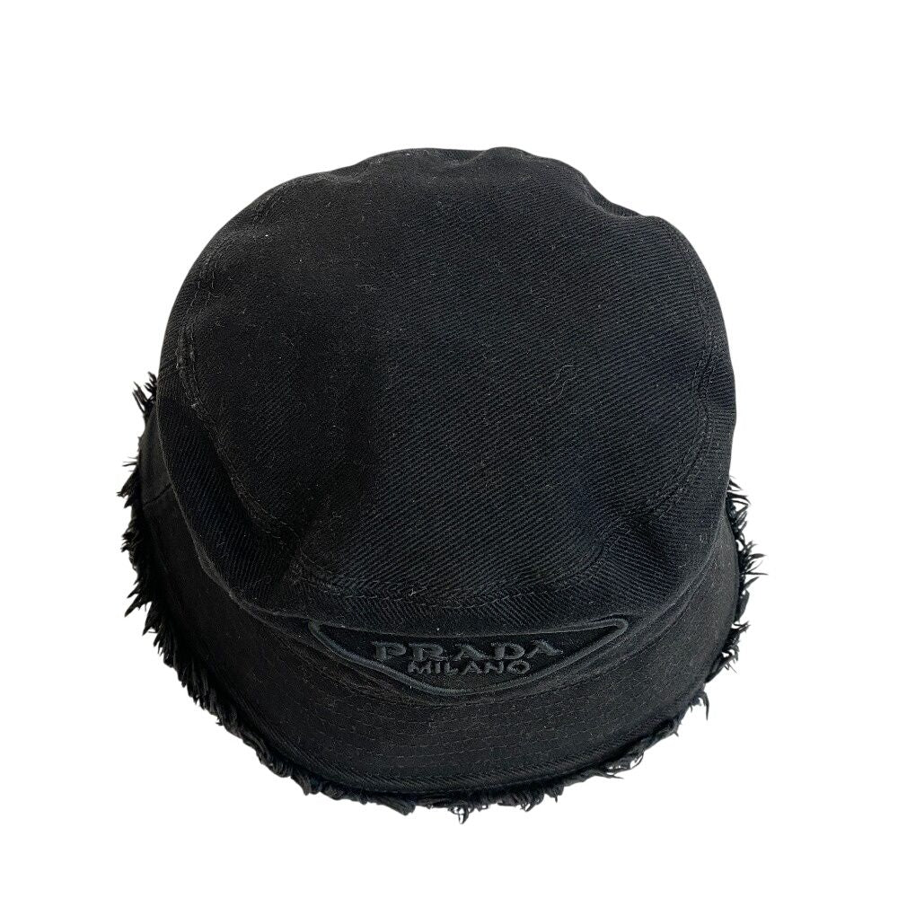 Prada Hat Cotton Black — view 4
