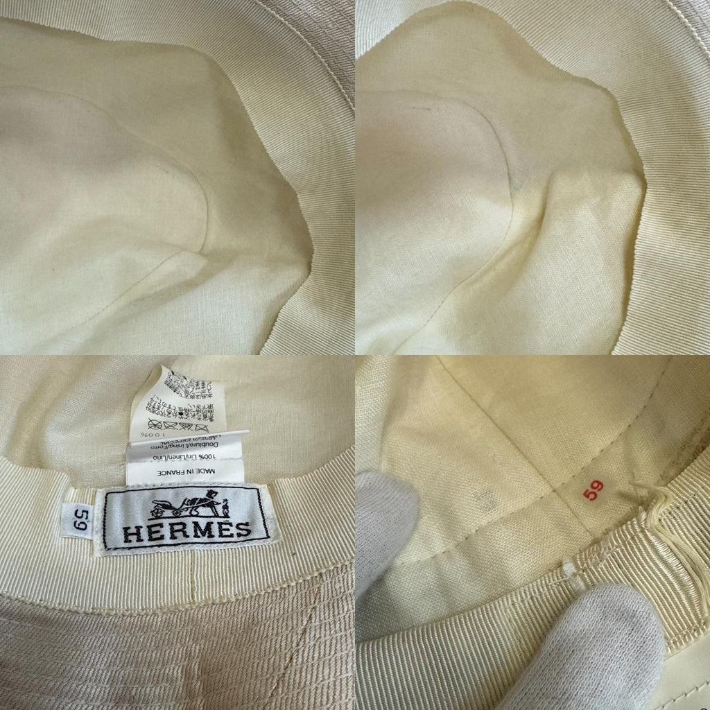 Hermes Hat Linen — view 8
