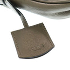 Loewe Heritage Shoulder Bag Metallic Silver Leather — view 5