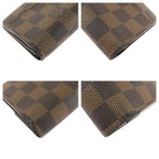 Louis Vuitton Damier Ebene Portefeuille Sarah Brown Gold — view 4