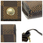 Louis Vuitton Damier Ebene Portefeuille Sarah Brown Gold — view 6