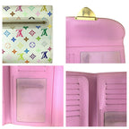 Louis Vuitton Monogram Multicolor Portefeuille Eugenie White Gold — view 7