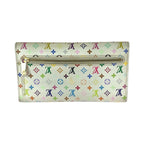 Louis Vuitton Monogram Multicolor Portefeuille Eugenie White Gold — view 2
