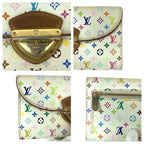 Louis Vuitton Monogram Multicolor Portefeuille Eugenie White Gold — view 6