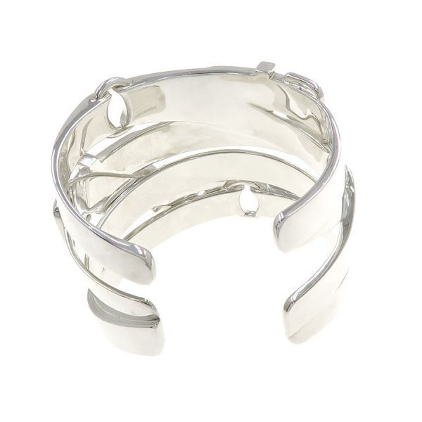 Hermes Bangle Debride Silver — view 3