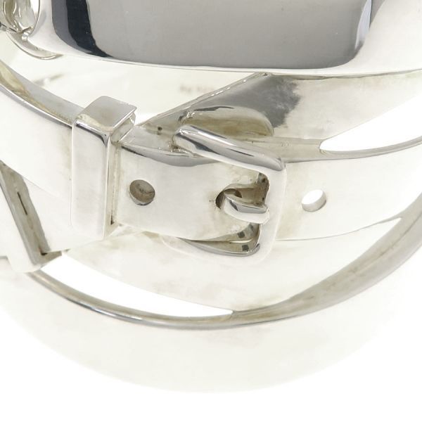 Hermes Bangle Debride Silver — view 4
