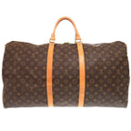Louis Vuitton Keepall Bandouliere 60 Monogram Boston Bag — view 2