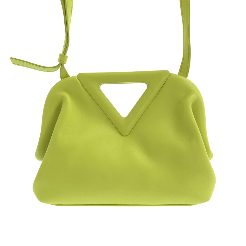 Bottega Veneta Triangle Point Small Shoulder Bag Yellow — view 3