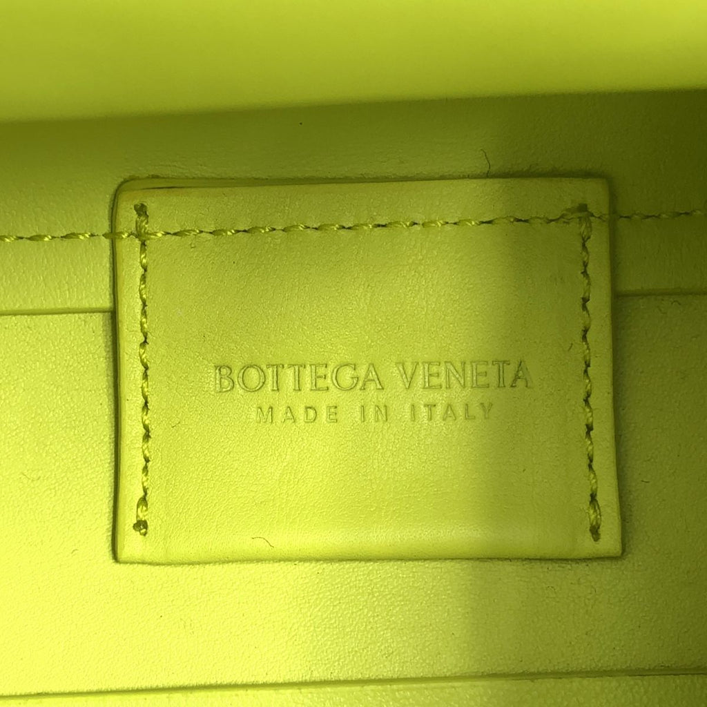 Bottega Veneta Triangle Point Small Shoulder Bag Yellow — view 6