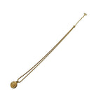 Dior Necklace Logo Plate Gold — view 4