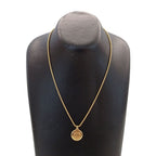 Dior Necklace Logo Plate Gold — view 6
