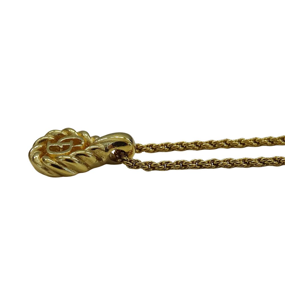 Dior Necklace Logo Gold — view 3