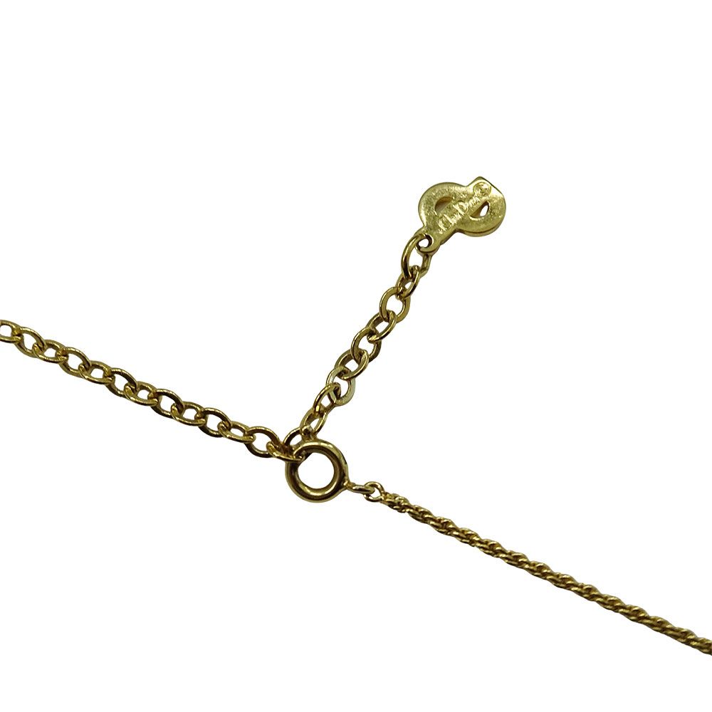 Dior Necklace Logo Gold — view 5