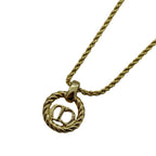 Dior Necklace Logo Gold — view 2