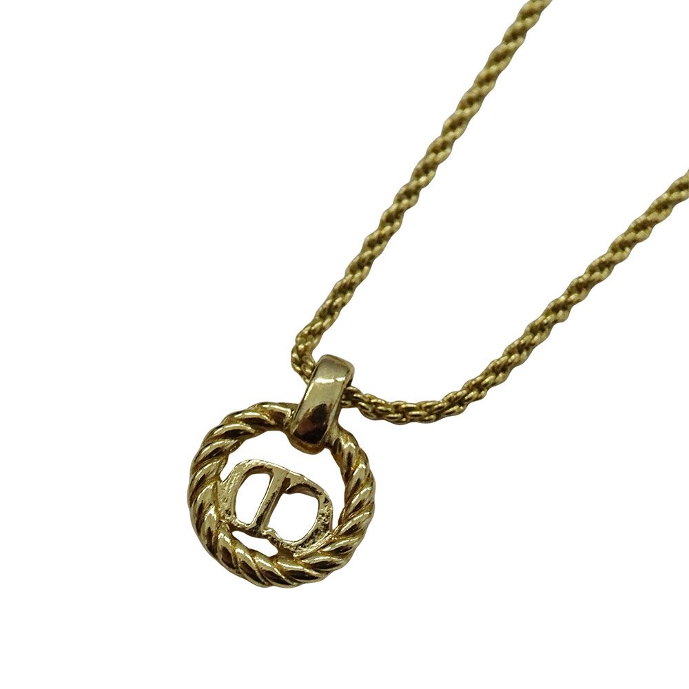 Dior Necklace Logo Gold — view 2