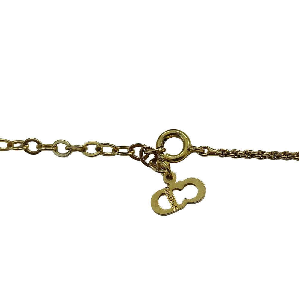 Dior Necklace Logo Gold — view 4