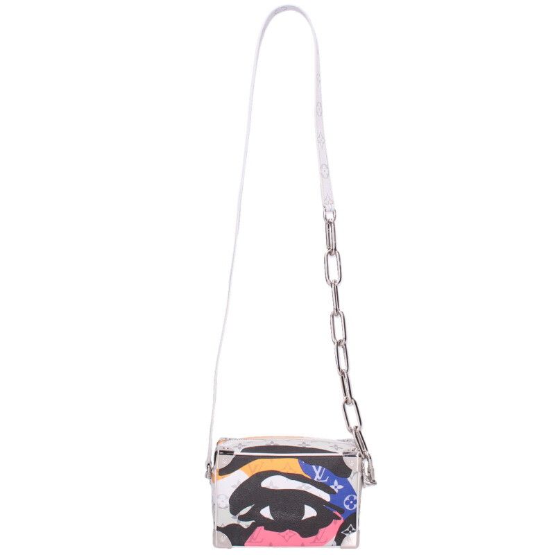 Louis Vuitton Mini Soft Trunk LV Portrait Canvas Shoulder Bag — view 2
