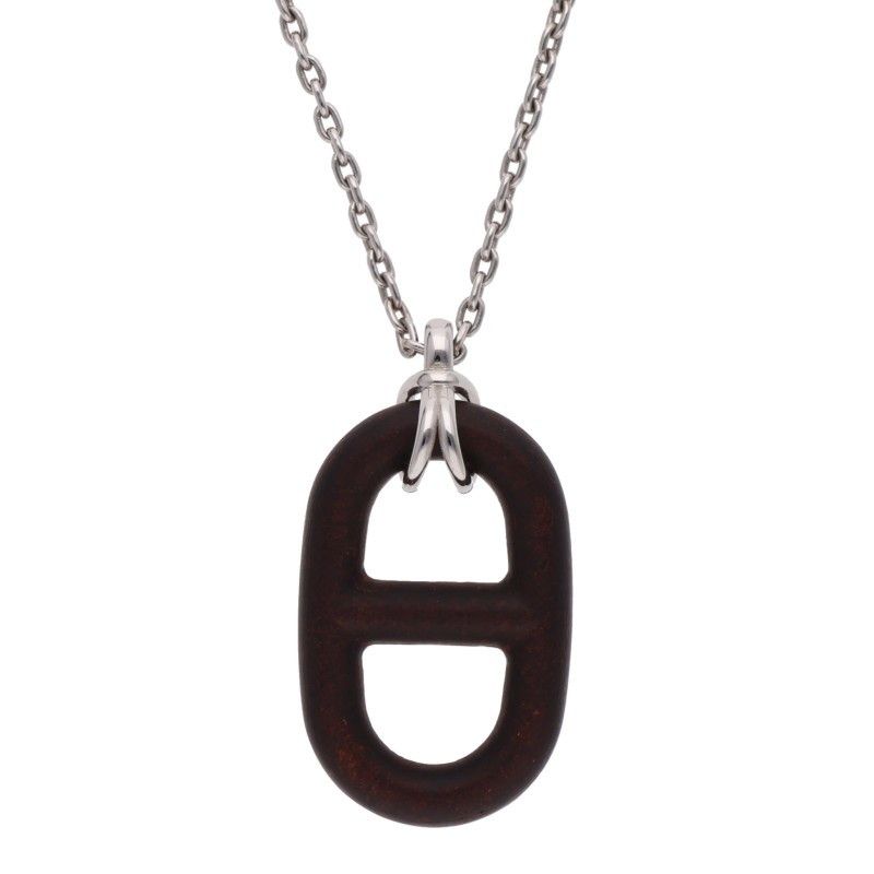 Hermes Chaine D'ancre Vulcanium Necklace — view 3