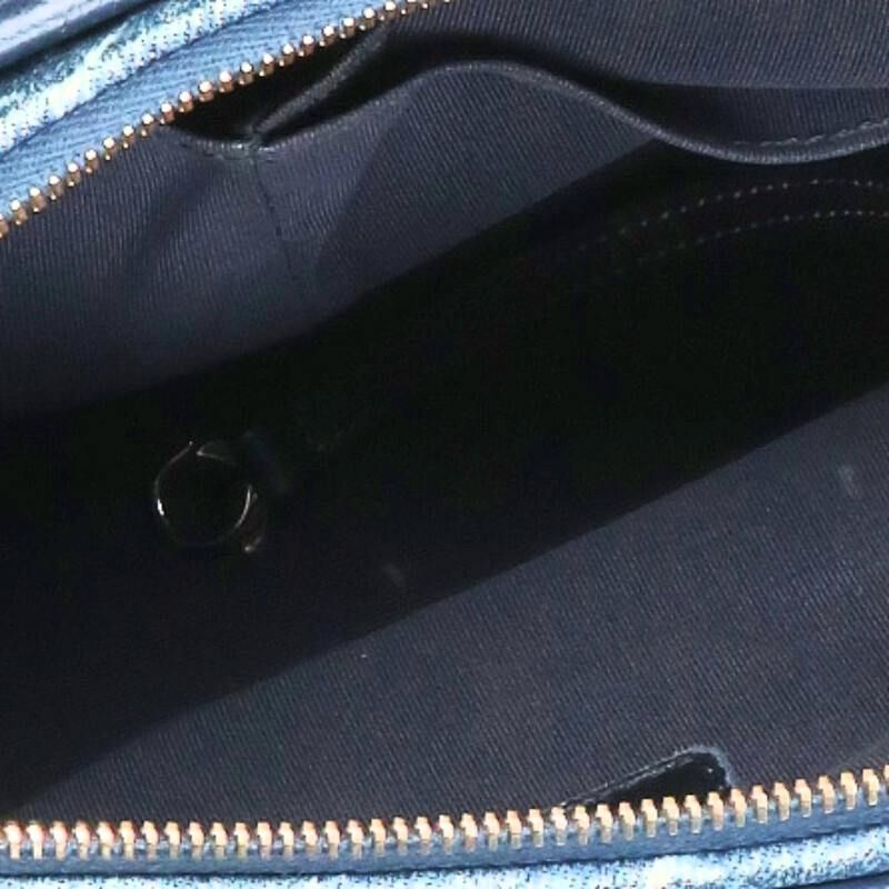 Chanel Gabriel de Large Hobo Denim Calfskin Chain Shoulder Bag — view 3