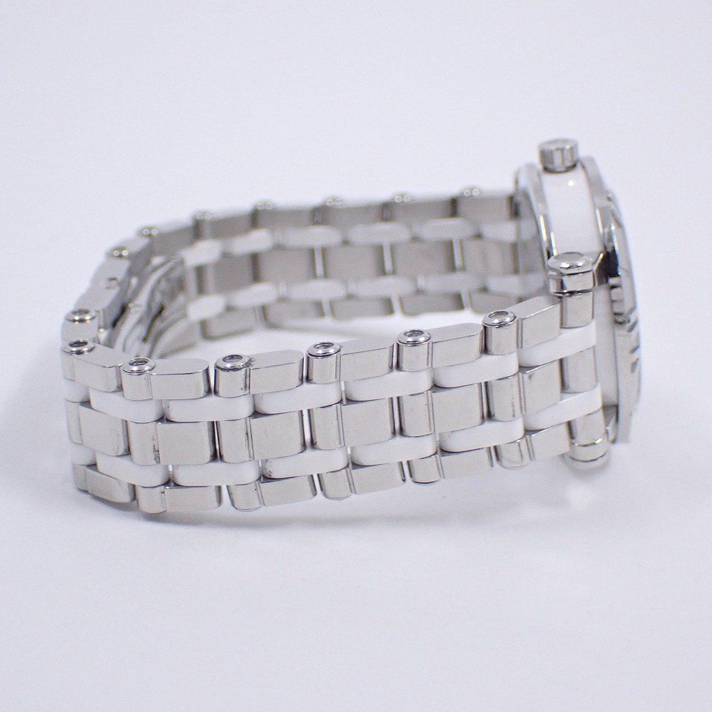 Tiffany & Co. Atlas Quartz Watch White Ceramic SS Dial — view 4