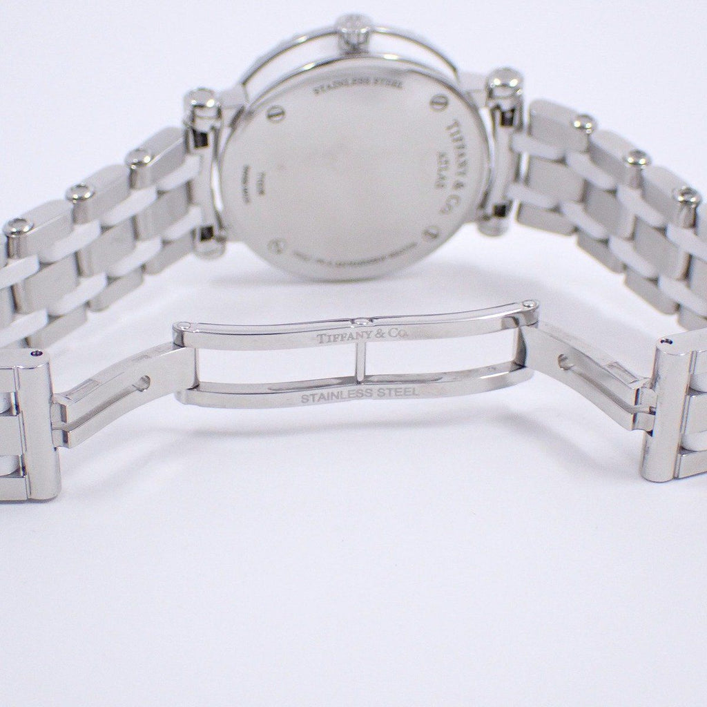 Tiffany & Co. Atlas Quartz Watch White Ceramic SS Dial — view 6