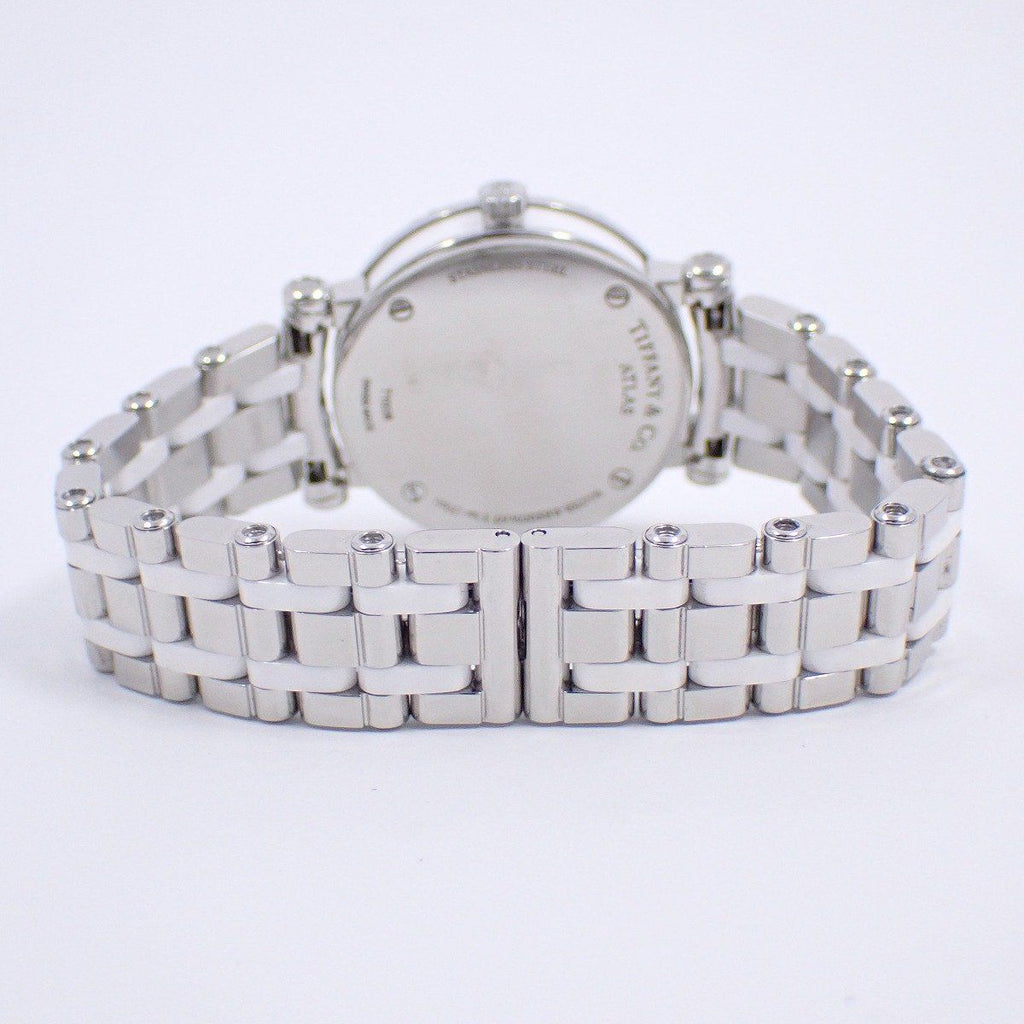 Tiffany & Co. Atlas Quartz Watch White Ceramic SS Dial — view 3