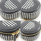 Dior Camera Bag CD Signature Houndstooth Canvas Leather — view 4