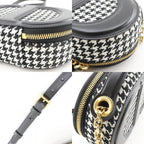 Dior Camera Bag CD Signature Houndstooth Canvas Leather — view 8