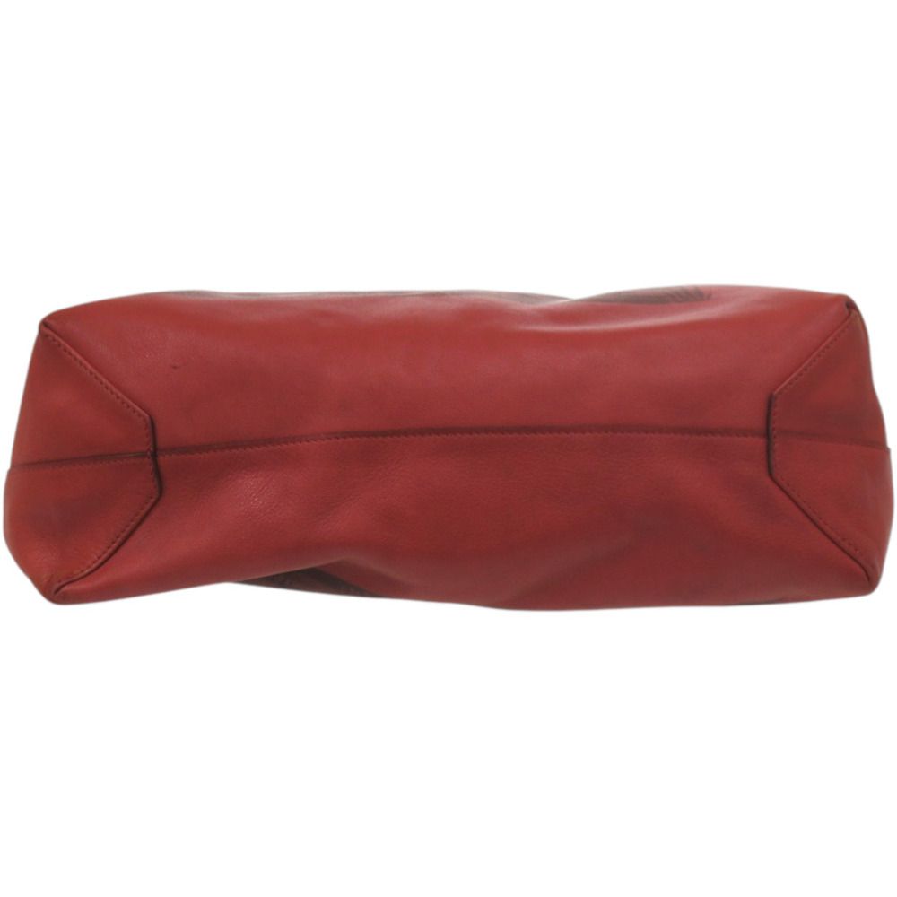 Hermes Double Sens 45 Reversible Bicolor Leather Veau Sikkim Red — view 6