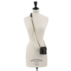 Chanel Quilted Mini Drawstring Chain Shoulder Bag Leather — view 9