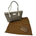 Gucci GG Supreme Tote Brown White Mini — view 8