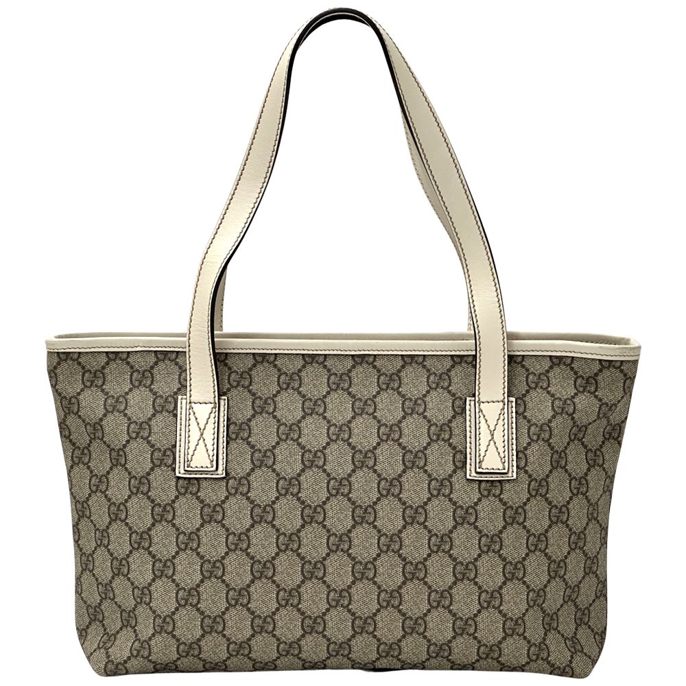 Gucci GG Supreme Tote Brown White Mini — view 2