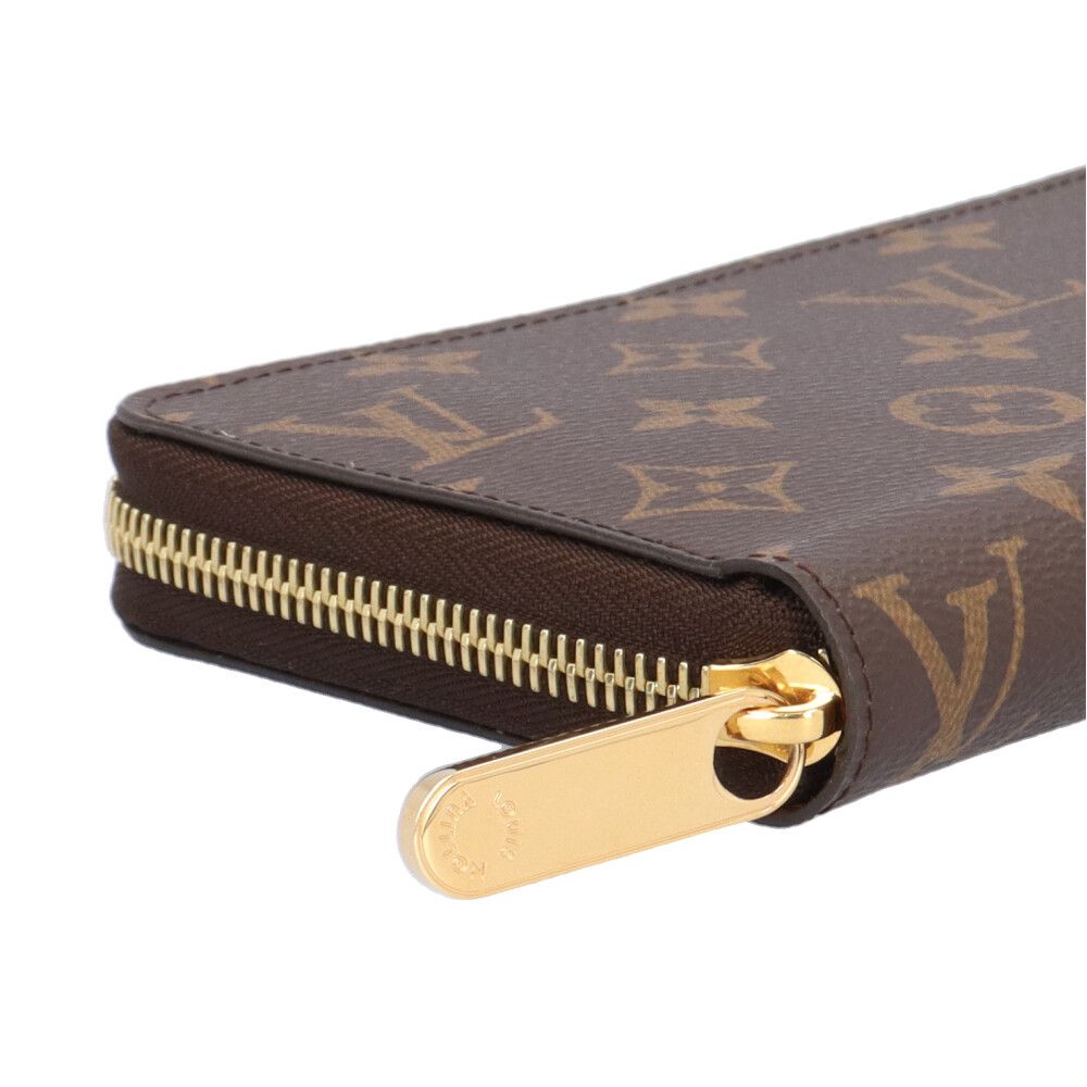 Louis Vuitton Zippy Wallet Monogram Canvas Brown — view 8