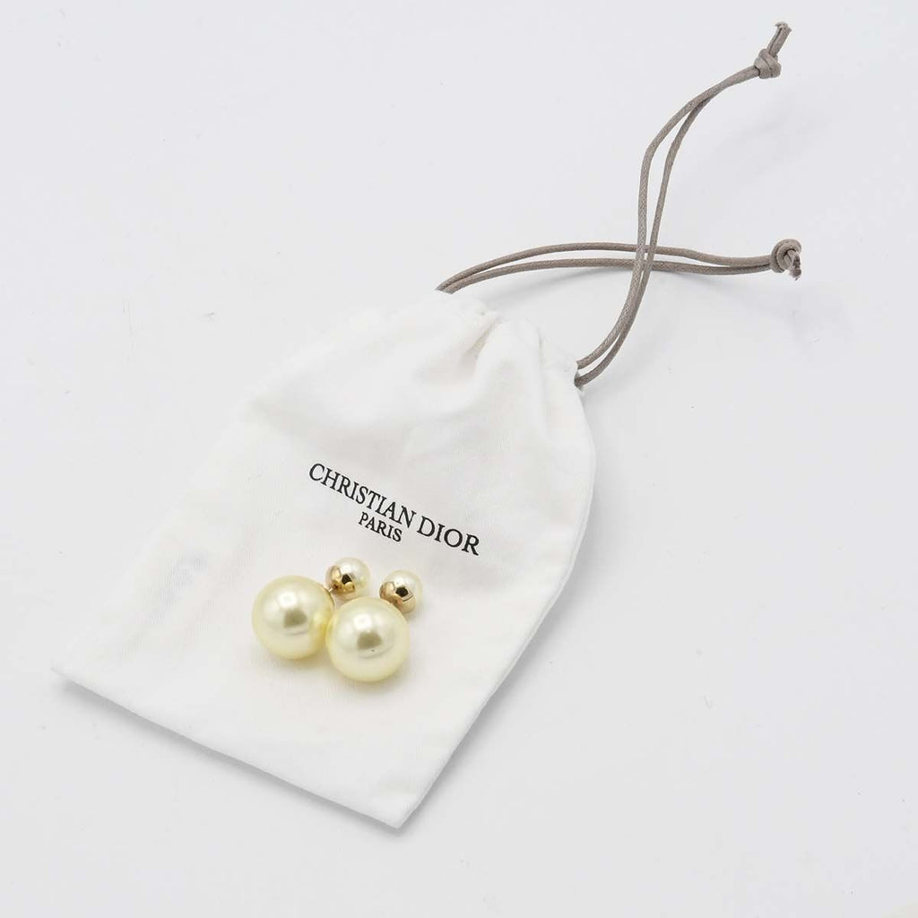 Dior Earrings Faux Pearl — view 4