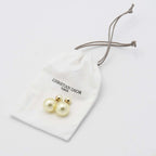 Dior Earrings Faux Pearl — view 4